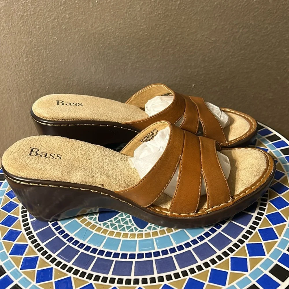 Bass Cushion wedge heel